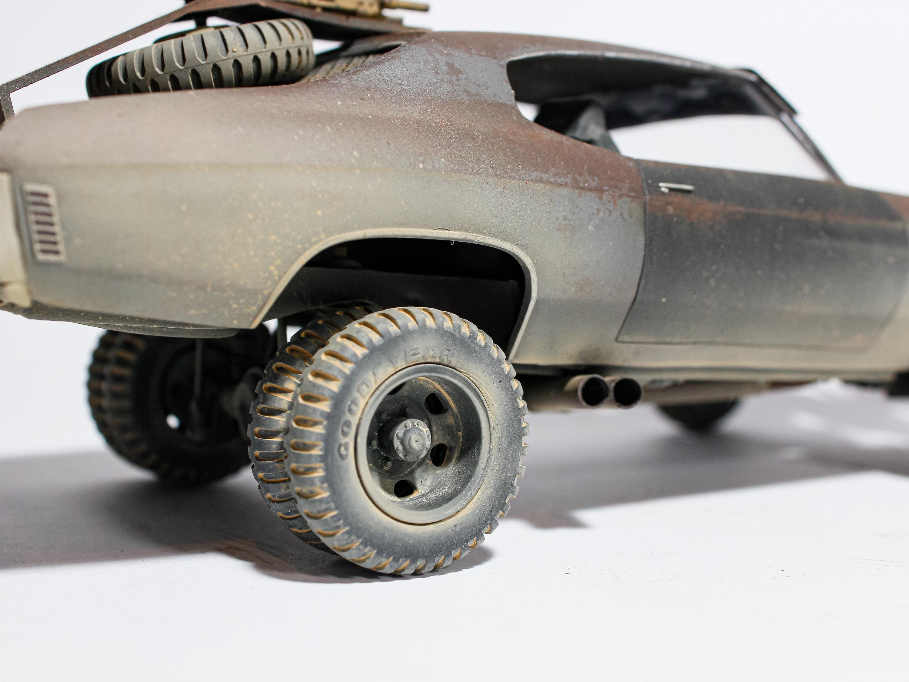 1/25 AMT 70 Chevelle SS Post Apocalyptic Mad Max Car - Handmade