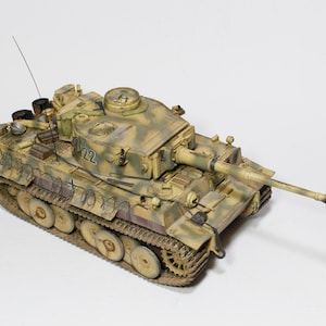 1/35 Pz.Kpfw. VI Tiger I Tank - Handmade built model