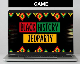 Black History Jeopardy PowerPoint Game, Educational Trivia (Digital Games)