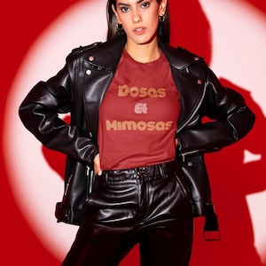 Dosas and Mimosas T-shirt | Dosa Mimosa Brunch lovers gift | South Indian food | Comfy unisex tee | Trendy modern fit | Free shipping