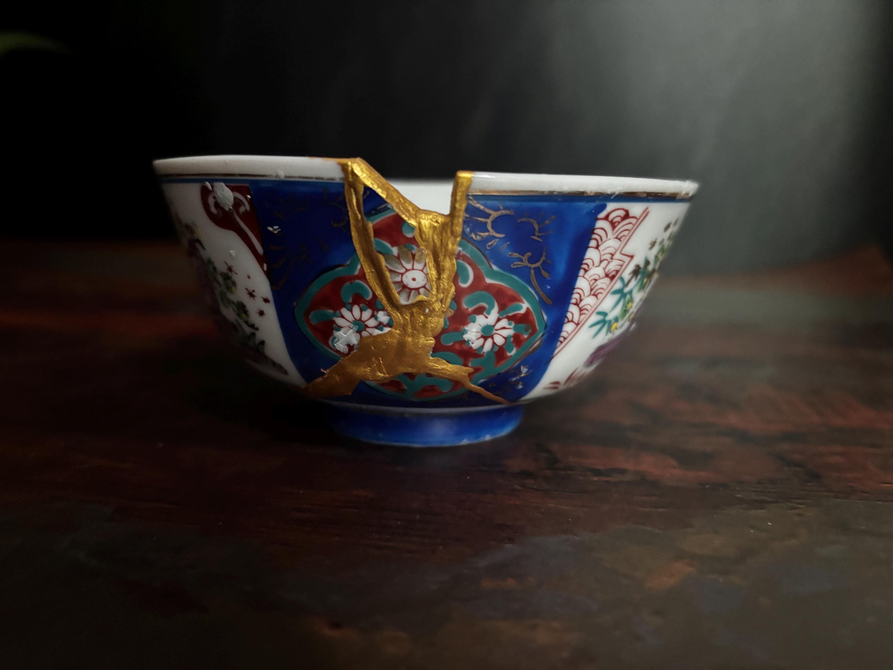 Japanese Cracked Bowl - Etsy