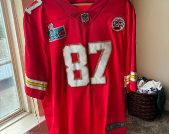 Maillot Travis Kelce Blinged des Chiefs de la NFL