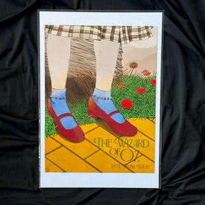 The Wizard Of Oz Alternative Movie Poster - 12x16, Unframed