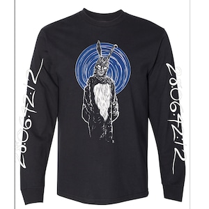 Donnie Darko Frank Black Long-Sleeve Tee Shirt