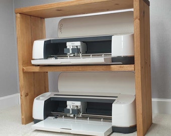 Cricut Maker Explore Stand Shelf for use with multiple machines running in tandem