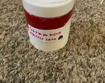Strawberry cheesecake slime