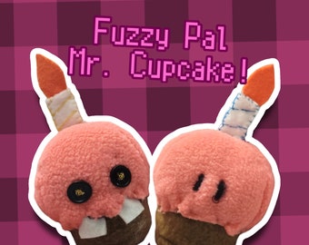 Fuzzy Pal Mr. Cupcake! (~3 inches) (sewn plush)