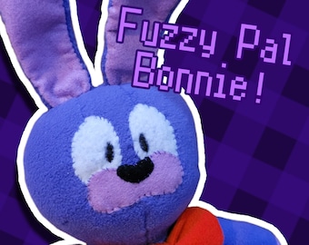 Fuzzy Pal Bonnie! (~8 inches) (sewn plush)