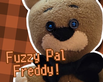 Fuzzy Pal Freddy! (~8 inches) (sewn plush)