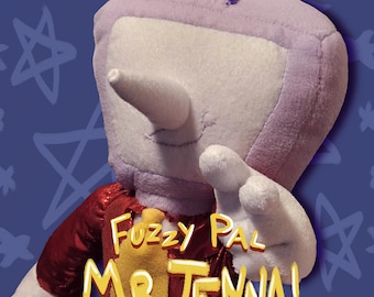 Fuzzy Przyjaciel Pan Tenna! (~11 cali) (szyty plusz)