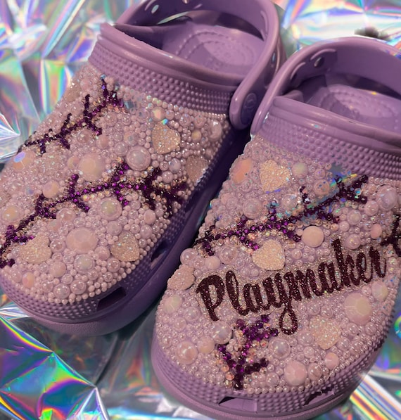 softball custom crocs