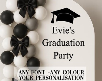 Personalised Vinyl Decal for Wedding Welcome Sign Mirror Acrylic Board | Custom Name Sticker | Event Signage Baby Shower Birthday Vinyl[T16]