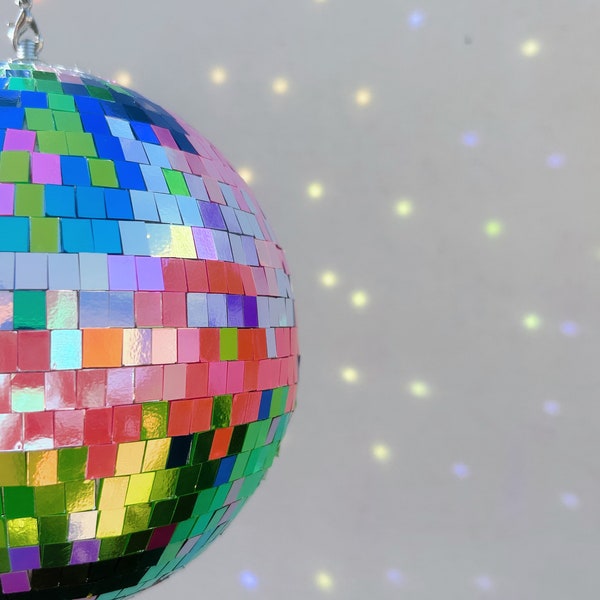 Order Your Custom Rainbow Mosaic Disco Ball Here!