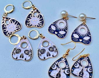 Ouija Style Earrings