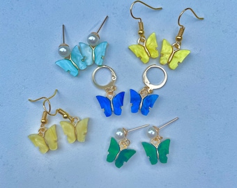 Butterfly Dangle Earrings