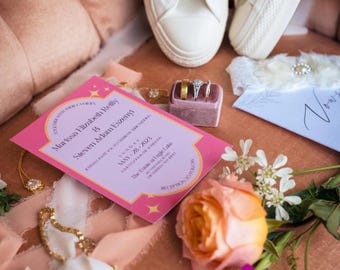 Custom Wedding Invitation