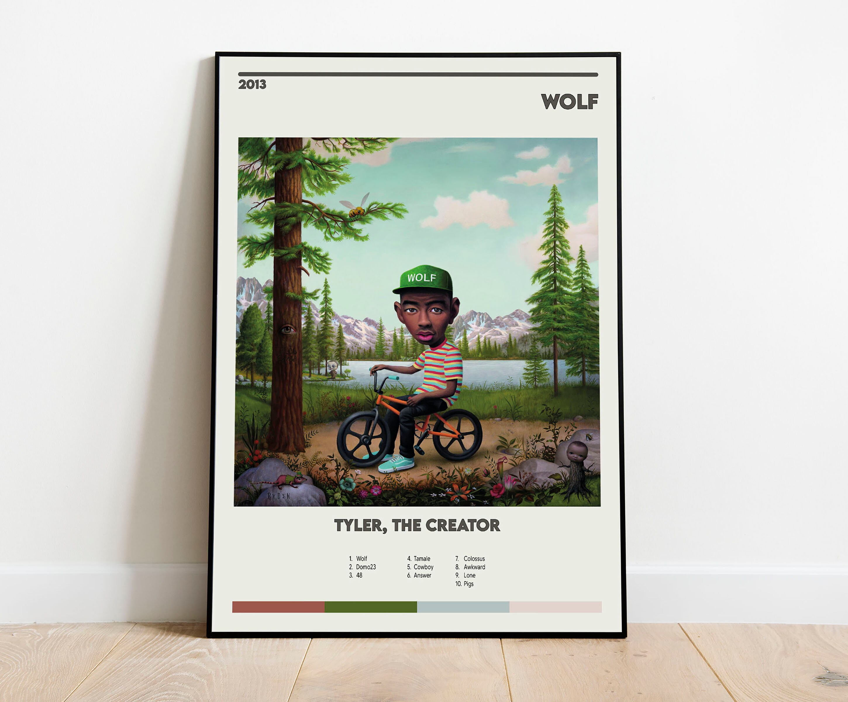 Tyler The Creator Wolf Deluxe Cover Art