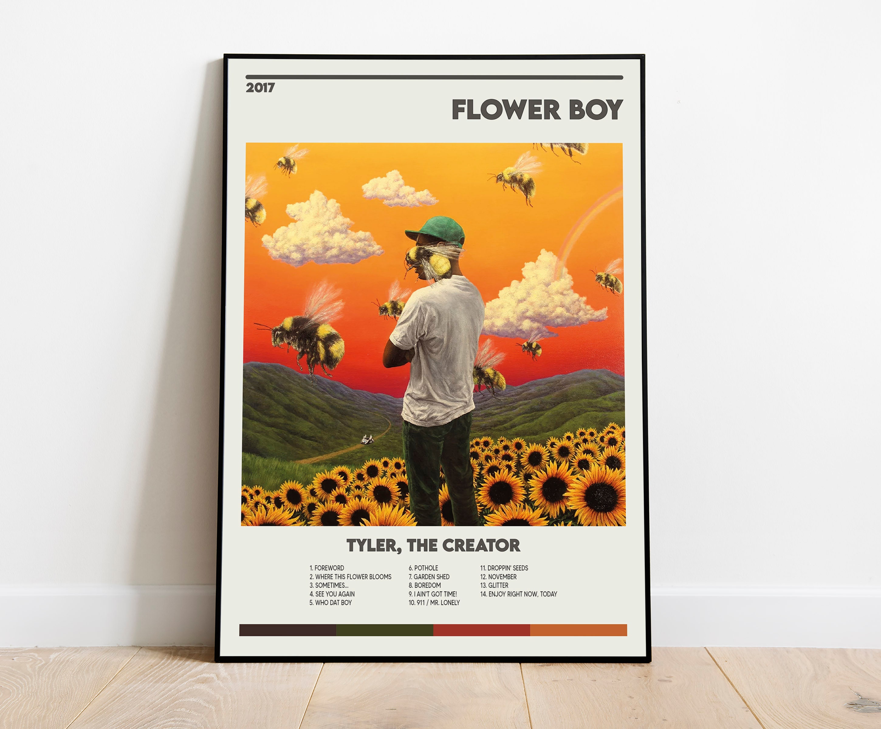 004_Tyler The Creator Poster, Lonely, Aesthetic Room Decor, Tyler The  Creator