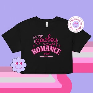 Cowboy Romance Era crop top