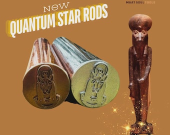 Quantum Star Rods, Meditation Tool, Divination, Calibration, Activation, Spiritual
