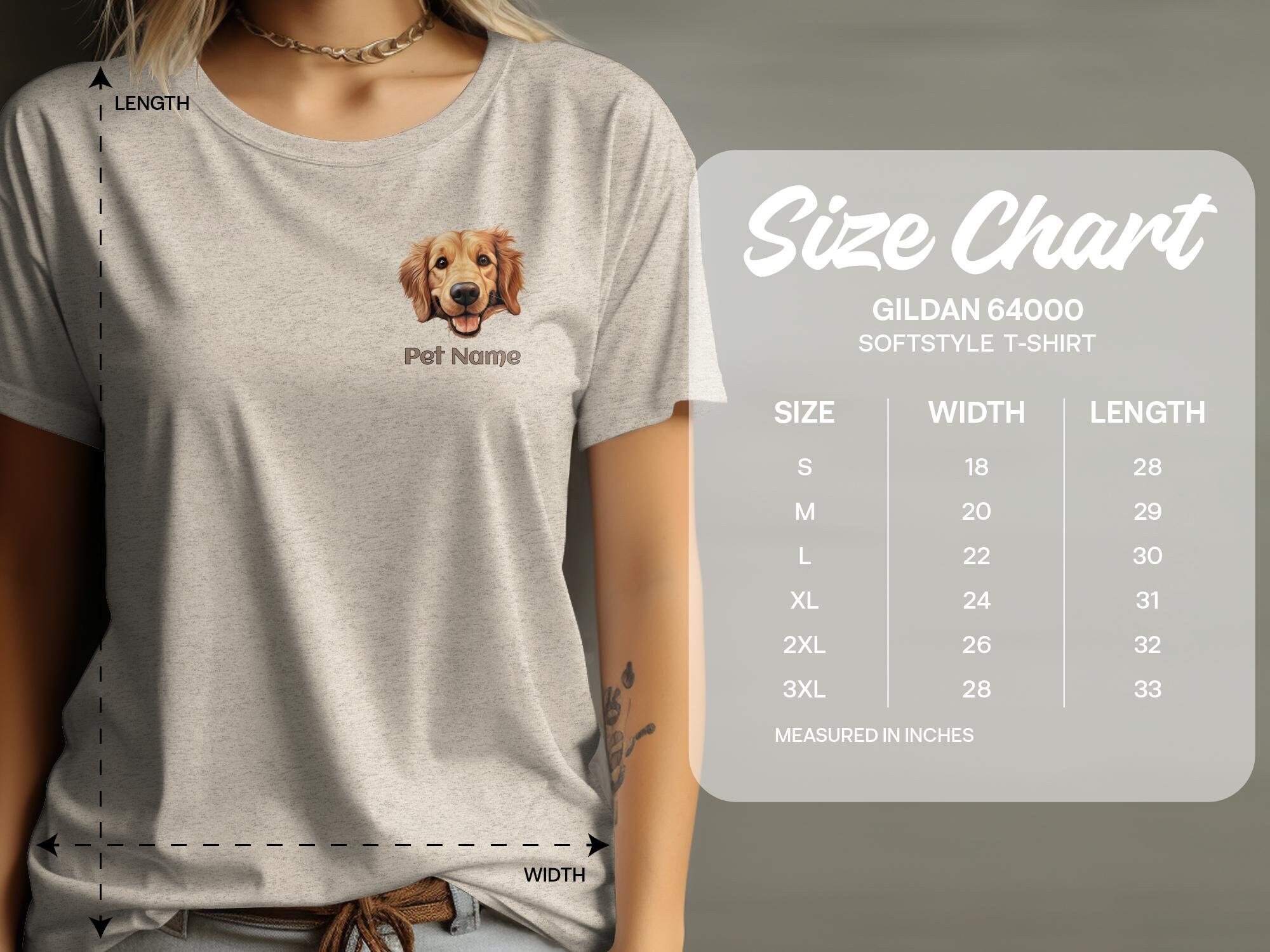 Custom Golden Retriever T-shirt, Personalized Golden Lover Shirt ...