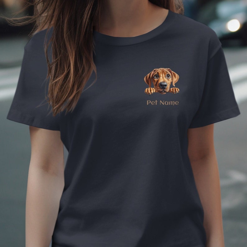 Custom Rhodesian Ridgeback Sweatshirt Personalized Pet Name Tshirt