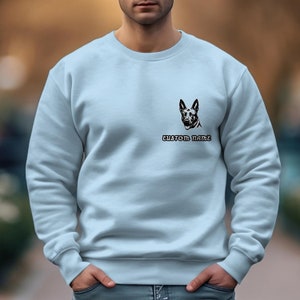 Custom Name Belgian Malinois T-Shirt, Personalized Dog Lover Tee, Unisex Pet Owner Gift, Animal Graphic Shirt, Custom Printed Sweatshirt image 7