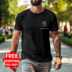 Custom Name Beagle T-Shirt, Personalized Dog Lover Tee, Pet Owner Gift, Unique Beagle Breed Apparel, Unisex T-Shirt Design
