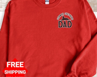 Sudadera de pastor alemán, regalo para amantes de los perros, sudadera para mamá de perro, mamá pastor alemán, amante de los animales, sudadera para papá pastor, gran regalo para papá