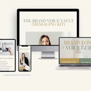 Brand Voice Workbook, ChatGPT Prompts and Writing Exercises for Small Business