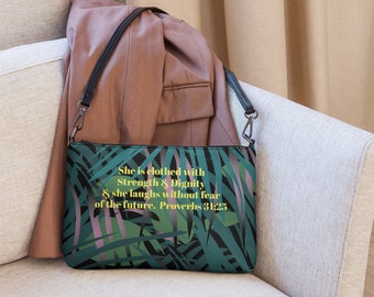 Ordspråksboken 31:25 Axelväska