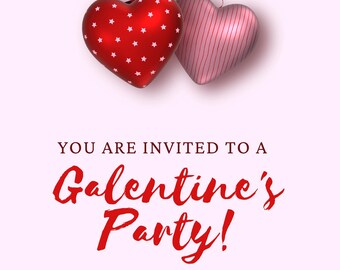 Galentines festinbjudan