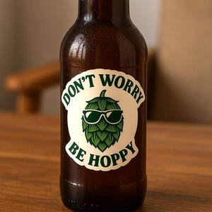 Beer Sticker | Craft Beer Lover | Beer Theme Gift | Funny Beer Lover Sticker, Beer mug sticker, Vinyl sticker, funny sticker, Beer Stickers