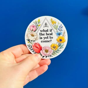 Inspirational quote sticker, Mental health stickers, Positive Affirmation, Mindful sticker, Self Love, Waterproof Sticker, Anxiety Stickers