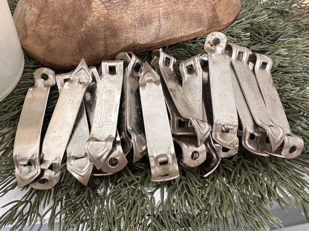 Vintage Truesharp Metal Church Key Can and Bottle Opener Etsy