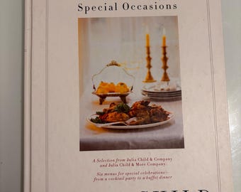 A first edition (1998) of Julia’s Menus for Special Occasions by Julia Child.