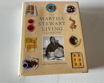 Vintage The Martha Stewart Living Cookbook, 2000 10th Anniversary Collection Cookbook