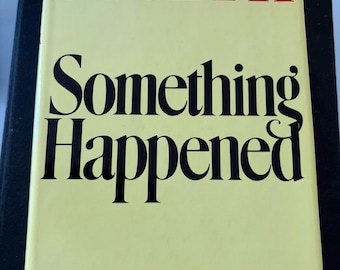 Joseph Heller Something Happened First Edition 1974 Hardcover