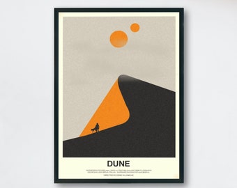 Dune Movie Poster | Dune Movie Wall Art-POSTER or CANVAS Wall Art,Unique Wall Decor,Home Decoration
