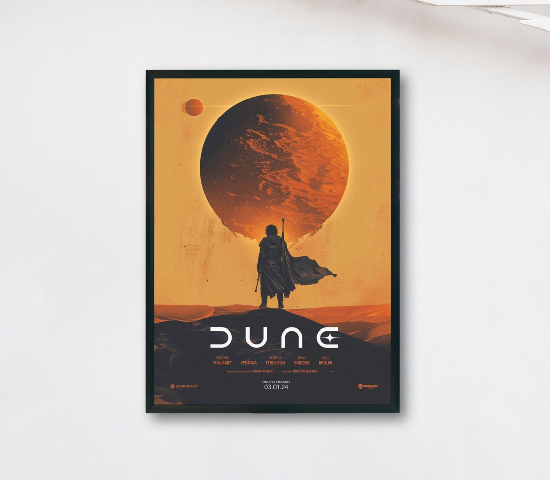 Dune Movie Alternative Poster Dune Movie Wall Art POSTER or CANVAS Wall ...