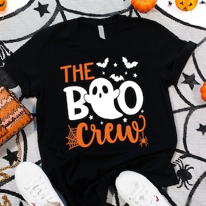 The Boo Crew Shirts, Custom Halloween Shirts, Kids Halloween Shirts, Halloween Party Shirts, Family Matching Shirts, Ghost Shirt