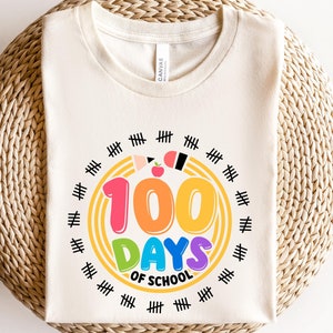 100 Days of School Shirt, 100 Day Shirt, 100th Day Of School Celebration, Student Shirt,Back to School Shirt, Gift For Teacher