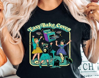 Halloween T-shirt, Easy Bake Coven Halloween, Retro Vintage Halloween 90s, Halloween Sweatshirt,Vintage Halloween shirt, Halloween town