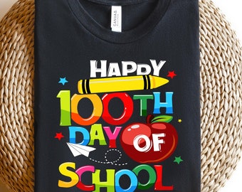 100 Days of School Shirt, 100 Day Shirt, 100th Day Of School Celebration, Student Shirt,Back to School Shirt, Gift For Teacher