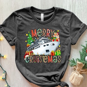 Merry Cruisemas Shirt, Family Christmas Cruise 2023 Sweatshirt, Christmas Cruise Crew Shirt, Family Cruise,Christmas Family Vacation Shirt