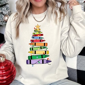 Christmas Teacher Sweatshirt, Christmas Gift For Teacher, Teaching Tee, Teachers Day, Teachers Life Shirt, Teacher Life,Christmas Sweatshirt