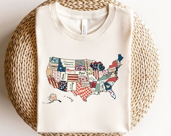 America USA Map Shirt, You Are Bible Verse USA Shirt, 4th Of july Shirt, American Girl Shirt, 1776 Tee, Summer Shirt, Independence Day
