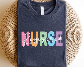 Registered Nurse Shirt, Nursing Student Life Tee, Gift for RN Student Top, Caregiver Nurse Motivation Pullover, Nursing School Hustle Tee