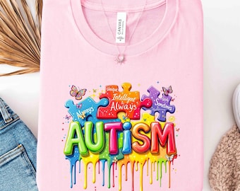 Unique Intelligent Always Autism Shirt, Autism Awareness Day Tee, Puzzle Piece Sweatshirt, Neurodiversity Support Gift, Autism Month Hoodie