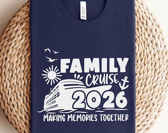 Cruise Squad, Family Cruise Shirts, Family Matching Vacation Shirts, 2026 Cruise Squad, Cruise 2026 Shirts, Matching Family Outfits